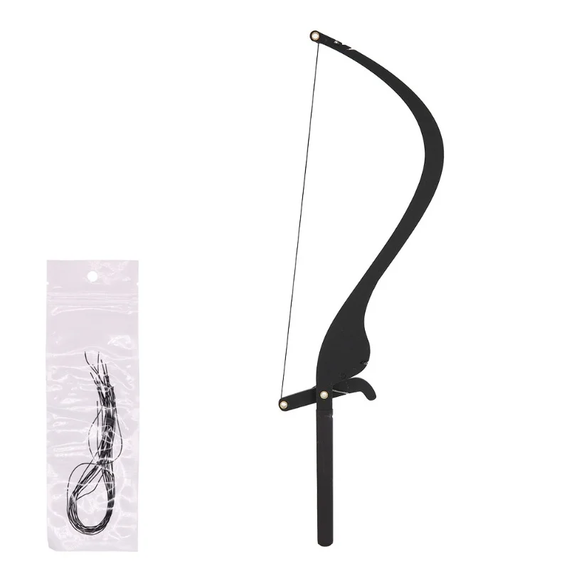 

New Microblading Line Marker Ruler With 10pcs Thread Lines Eyebrow Design Measure Tool Black