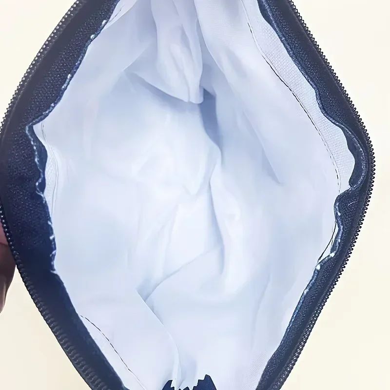 حقيبة كروس بودي بوليستر ريترو كاسيت حقيبة كتف بشريط مع حزام للنساء حقيبة تخزين ملحقات السفر والتخييم #6