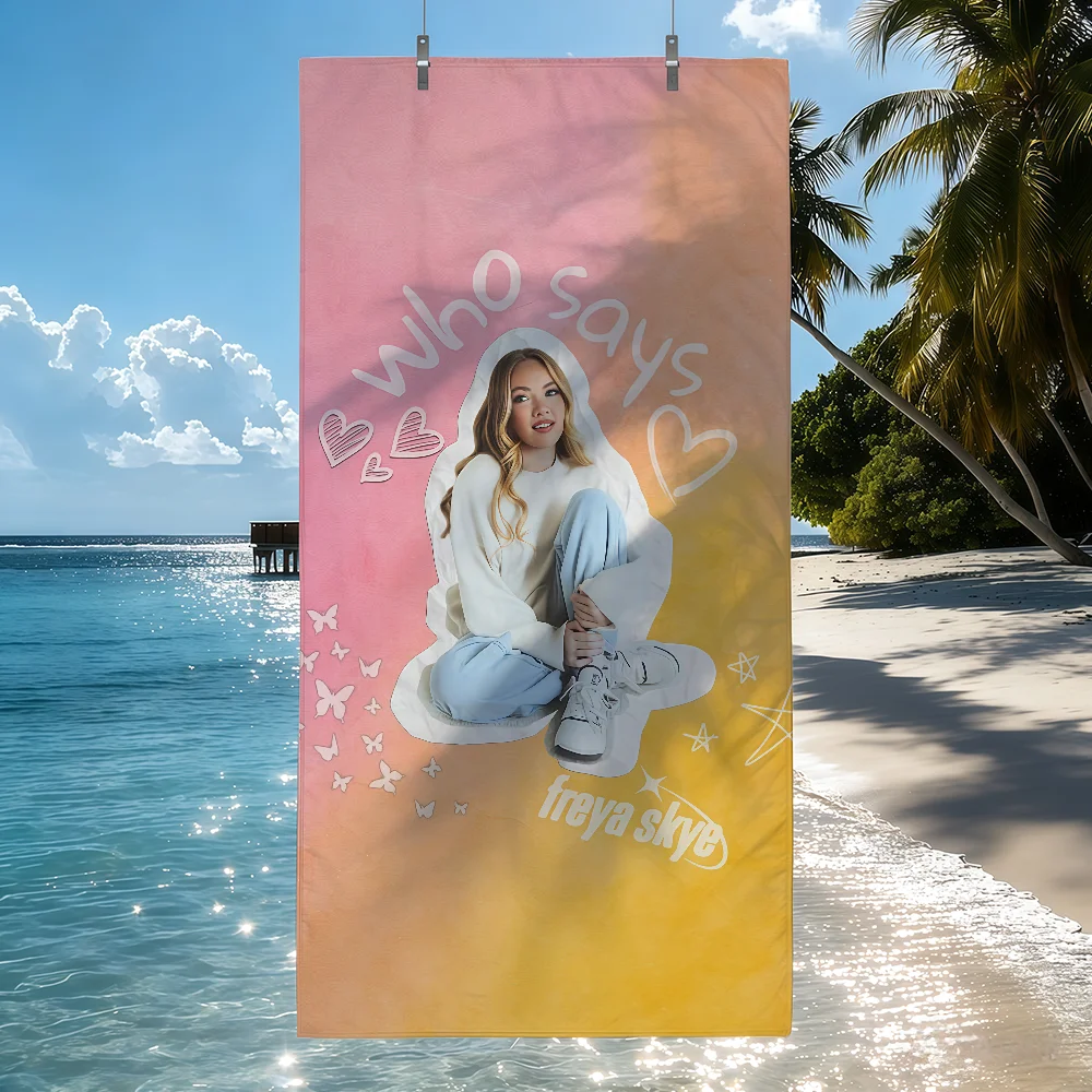 Singer F-Freya S-Skye Towel Soft Pool Gift For Travel Gym Shower Camping Quick Dry Sports Beach Towels