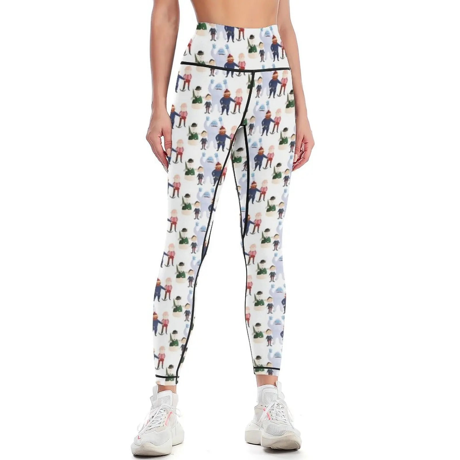 

Classic Rudolph 2016 Leggings legging gym sports tennis for Female legging pants exercise clothing for Womens Leggings