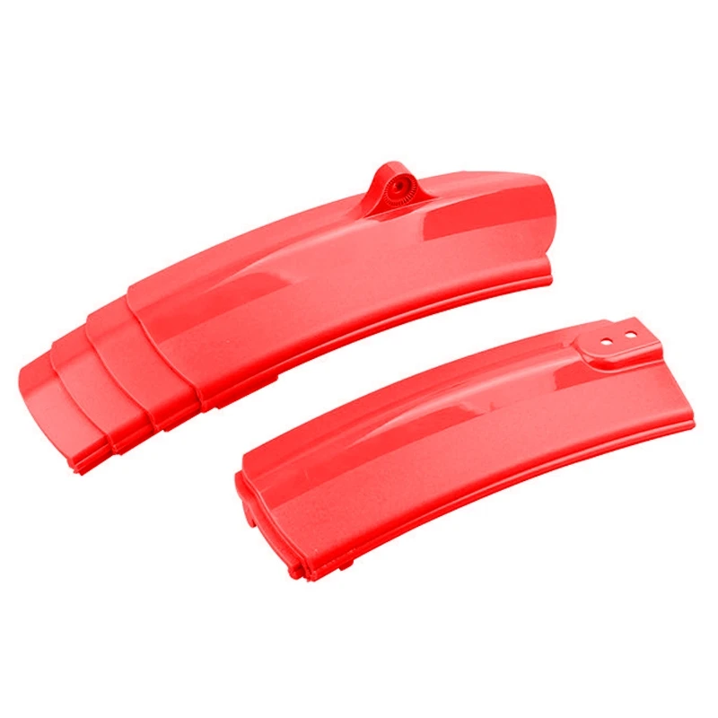 مجموعة واقيات الطين للدراجة التليسكوبية الأمامية والخلفية سريعة التحرير قابلة للتعديل للدراجات الجبلية ودراجة الطريق وحماية الطين