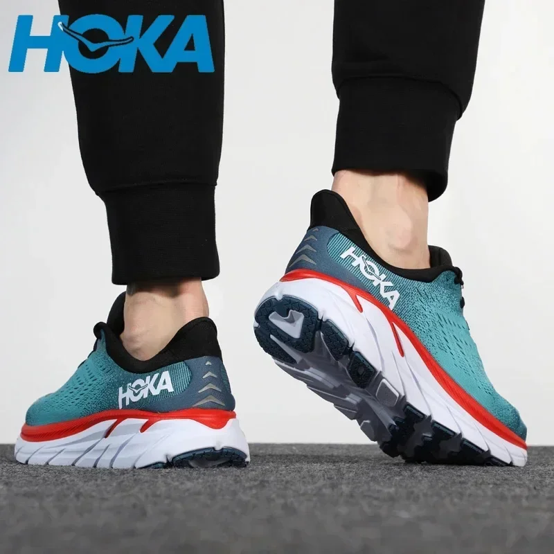 2023 Hoka One One Men Sneakers Clifton 8 Running Shoes  Women Lightweight Cushioning Marathon Absorption Highway