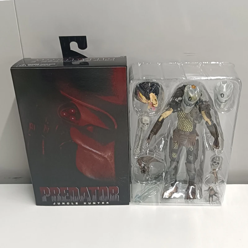 ฟิกเกอร์ NECA Predator Ultimate Shaman Elder Armored Lost Warrior Jungle Hunter Snake Vision Predator Alien ของสะสม ของเล่น ของขวัญ