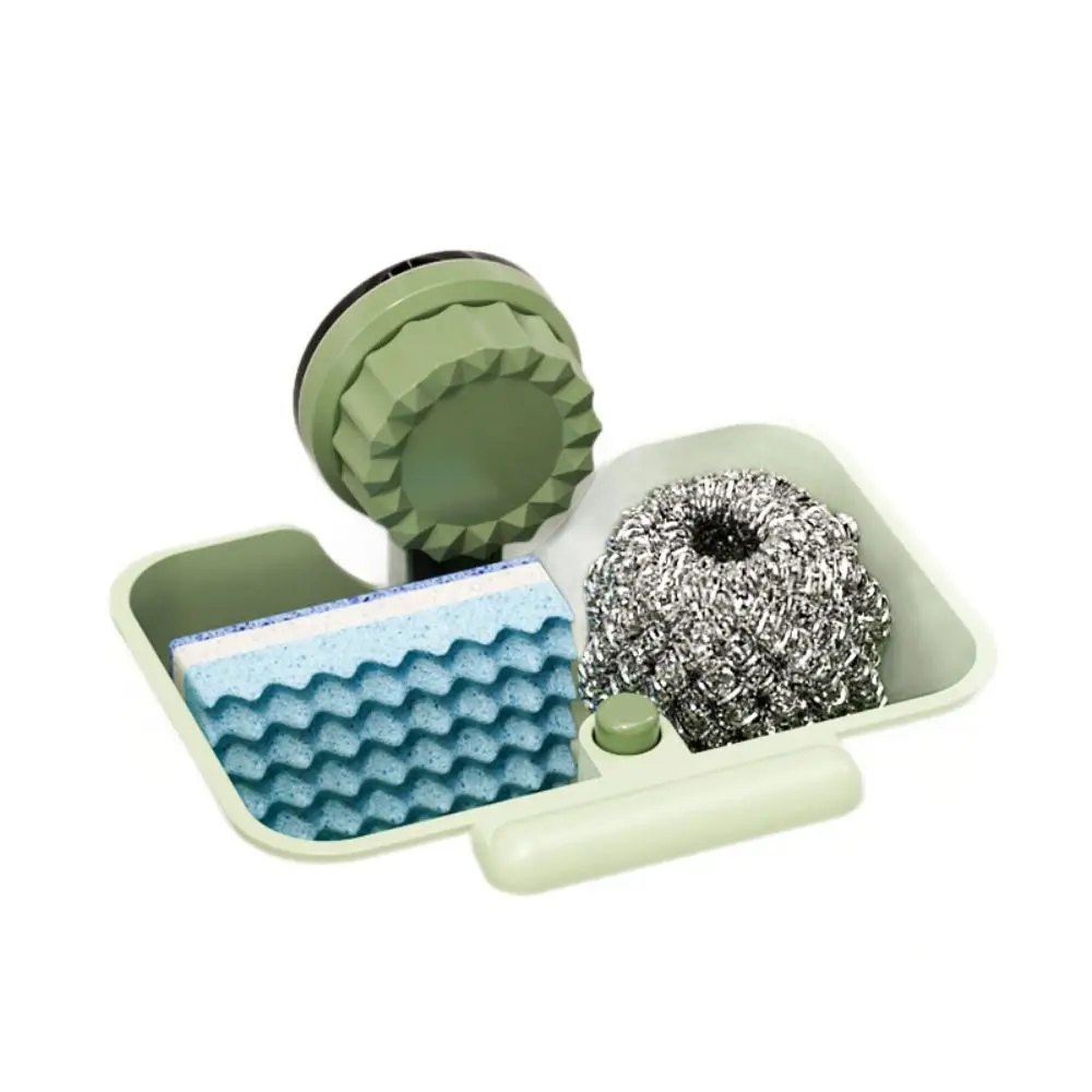 

2Pcs Suction Cup Sink Strainer Basket Detachable Creative Kitchen Garbage Filter Punch-free Multifunctional Soap Sponge Shelf