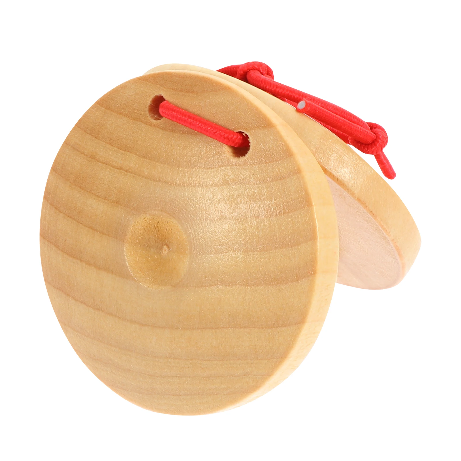 8pcs Wooden Castanets Kids Musical Instruments Baby Preschool Percussion Toys Handheld Creative Educational Play Tool