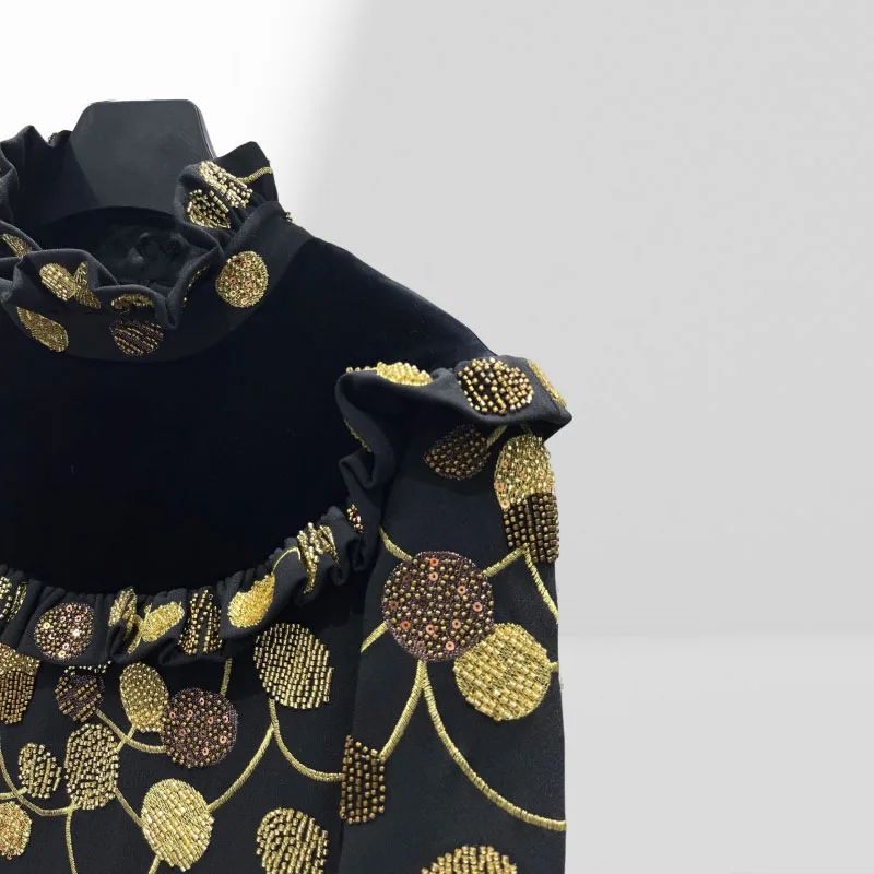 เสื้อแจ็คเก็ตเทรนช์สไตล์เกาหลีลำลองสำหรับผู้หญิง ความยาวปานกลาง ป้องกันลม เหมาะสำหรับผู้หญิงที่เดินทางไปทำงาน พร้อมปลายแขนเสื้อปรับได้ รุ่น AJ2307