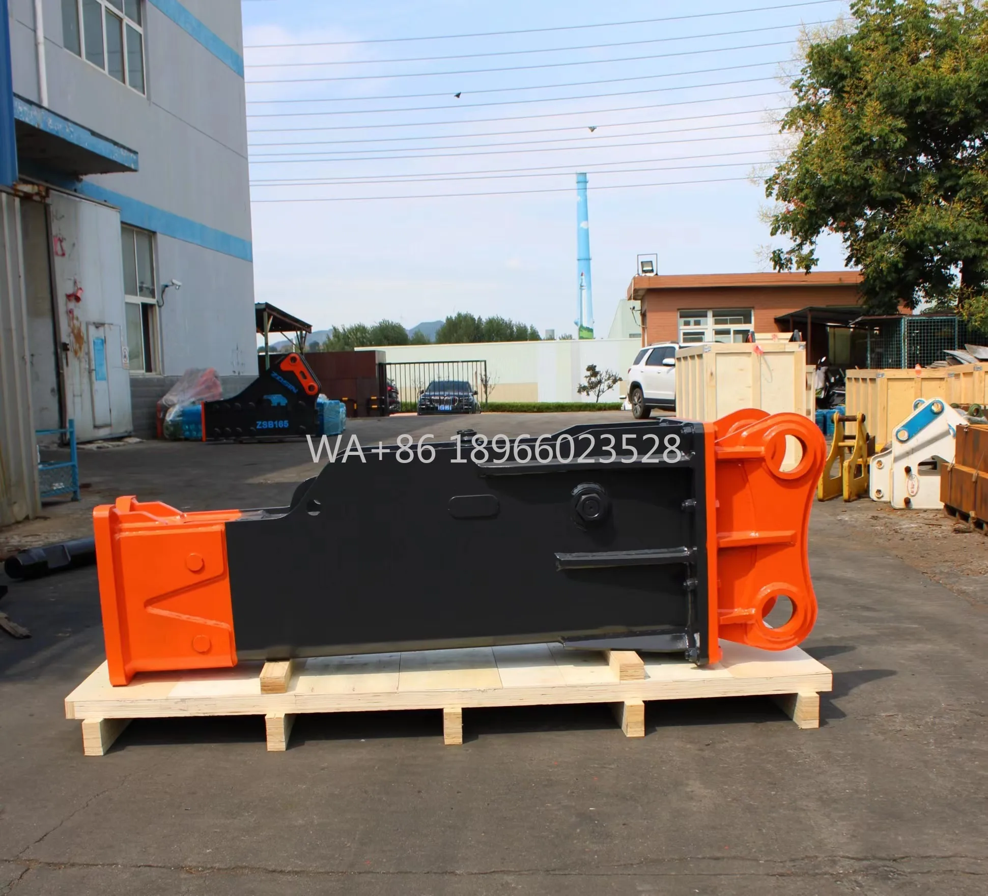 

Zsb1550 Model 155mm Chisel 30 Ton Excavator Box Type Hydraulic Breaker Hammer Hydraulic Concrete Breaker Hydraulic Breakers