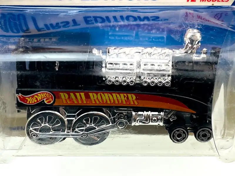 Hot Wheels 1/64 rail rodder 1996 first edition Collection of die cast alloy trolley model ornaments