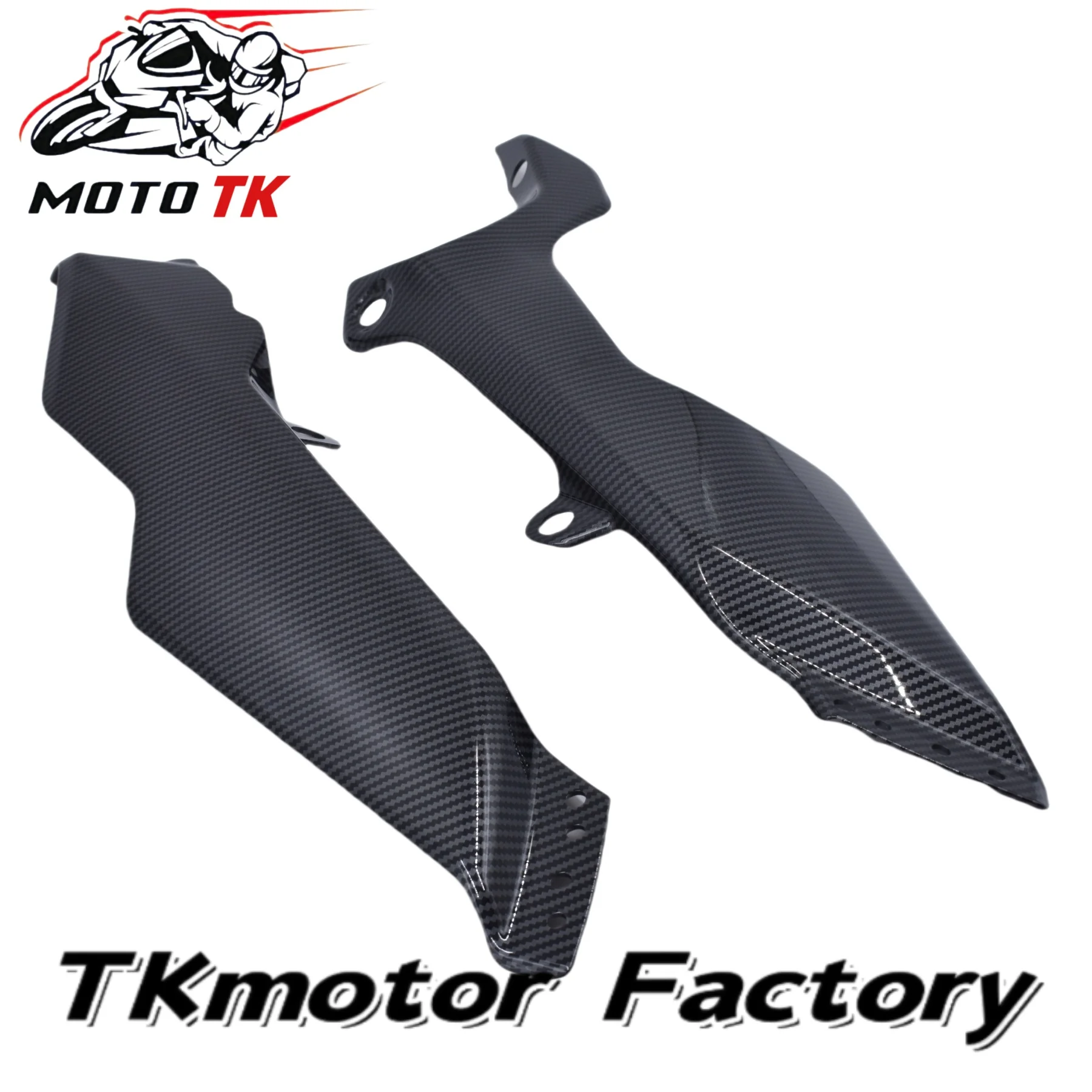 For YAMAHA YZFR7 2022 2021 Carbon Fiber Motorcycle Accessories Tank Side Panels Seat Side Panels Cover Fairing lower panel