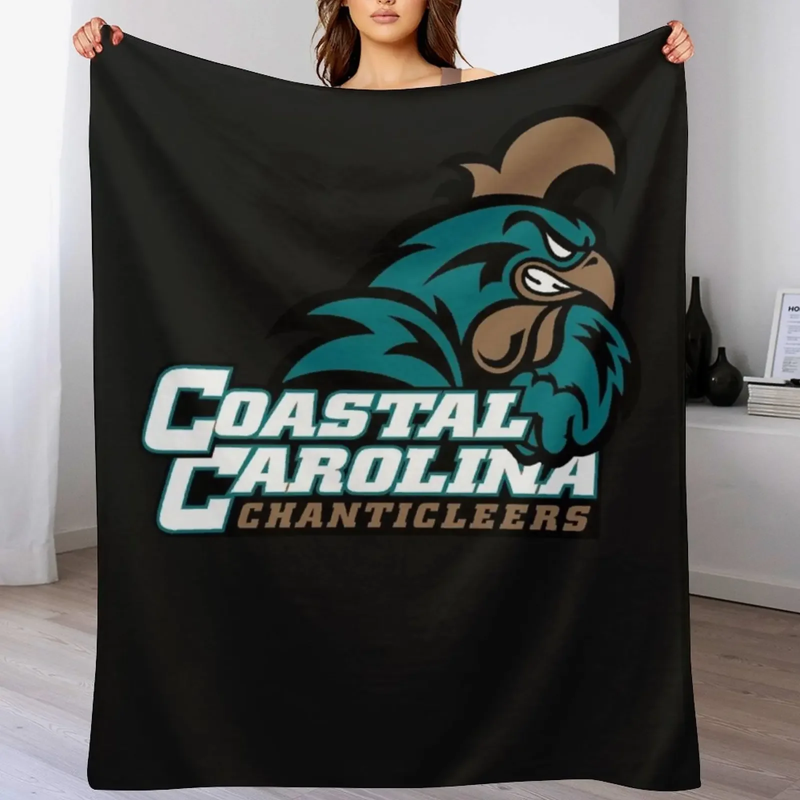 Coastal Carolina Chanticleers Essential T-Shirt Throw Blanket Moving warm winter christmas gifts Extra Large Throw Blankets