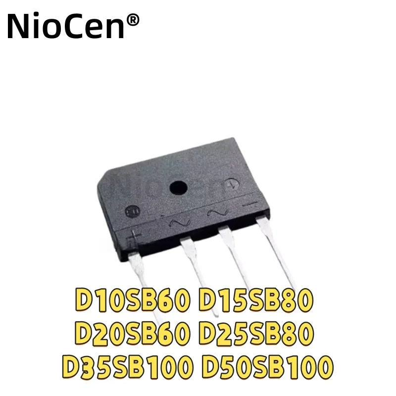 

（5pcs）D10SB60 D15SB80 D20SB60 D25SB80 D35SB100 D50SB100 Electromagnetic Furnace Bridge Stack