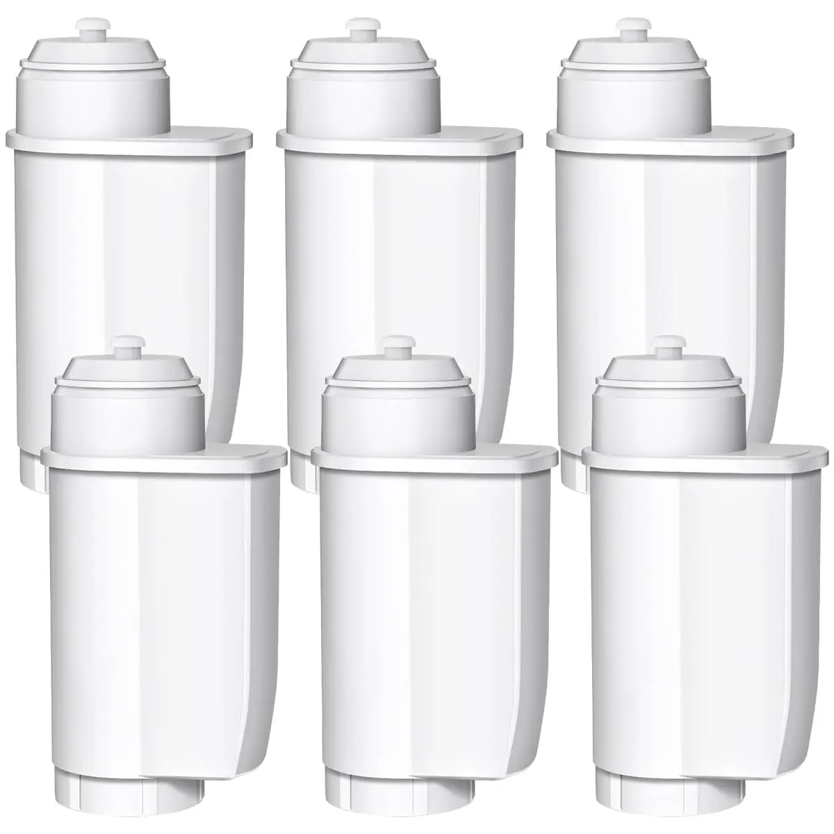 3/6pcs Water Filter for Siemens EQ Series, EQ3/EQ6/EQ9, EQ500, S700, 3200 Water Filter Coffee Machine for Bosch TCZ7003, TCZ7033