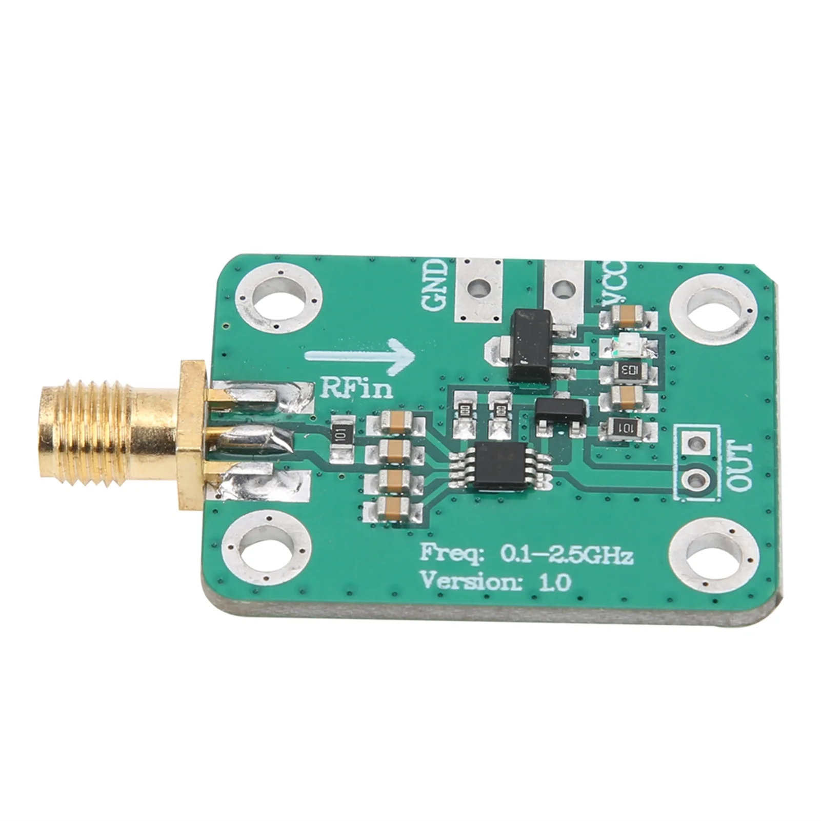 0.1‑2.5GHz Logarithmic Detector RF Power Meter Radio Frequency Detection Module High Accuracy