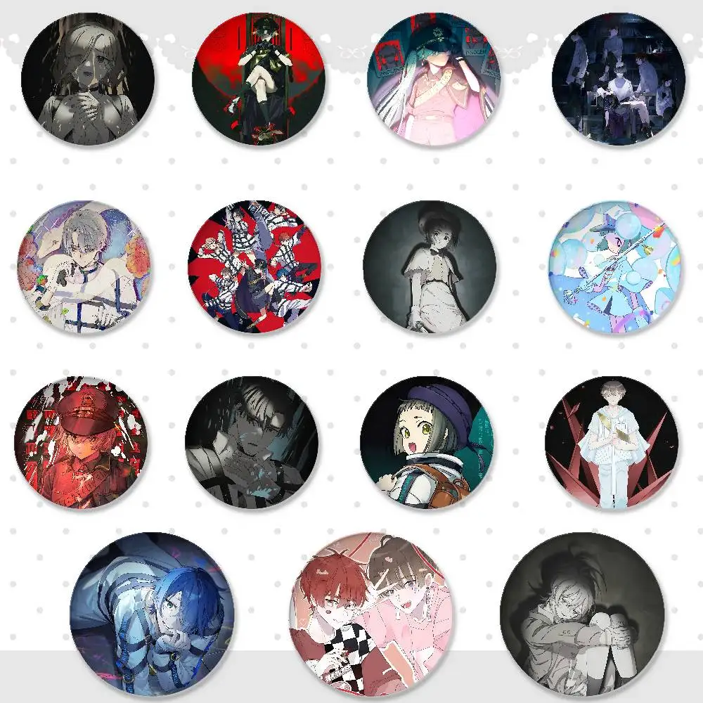 M-MILGRAM Anime-Anstecker aus Weichblech, Metall-Brosche, individueller Schmuck, Accessoires für Hut, Tasche, Revers