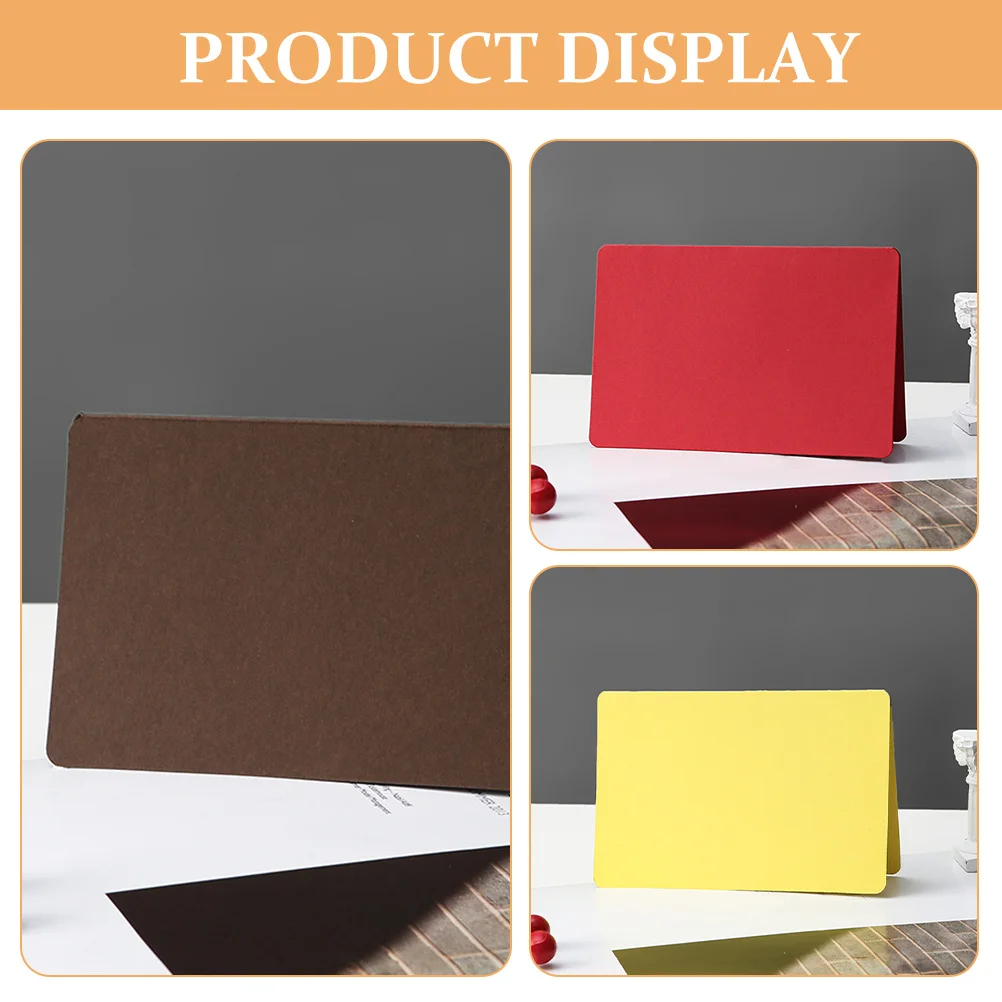 

30Pcs Blank Watercolor Paper Invitation Cards DIY Greeting Thank You Notes Thickened Portable Art Stationery for Painting