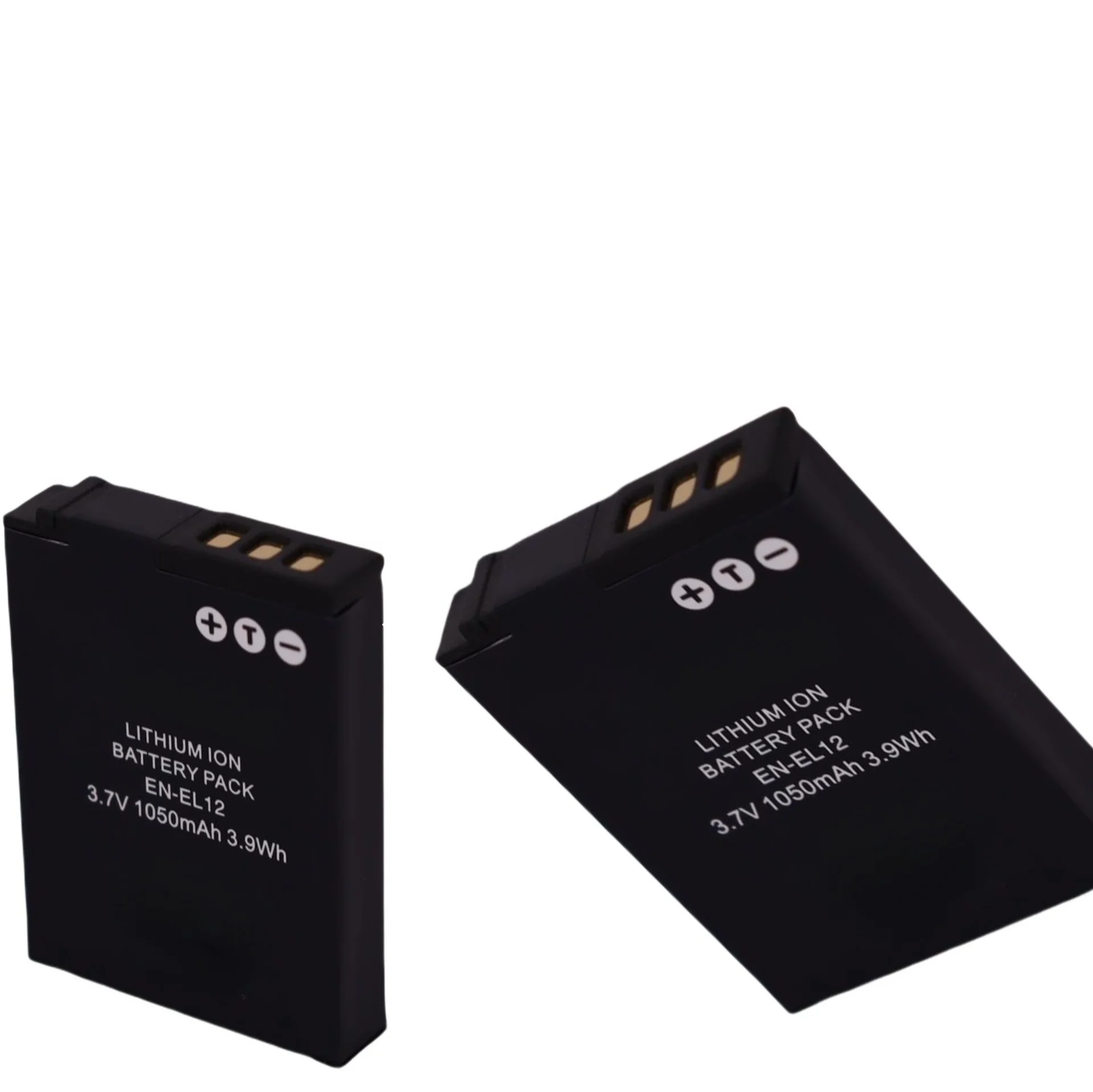 10 pièces EN-EL12 1050mAh Li-ion batterie pour Nikon Coolpix S3100 S3300 S4300 S5300 S6300 appareils photo numériques-remplacement haute capacité