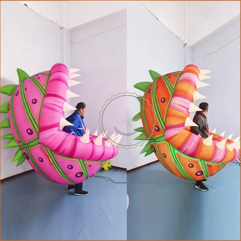 Cannibal flower air mold inflatable clothing adult performance parade festival performance props color