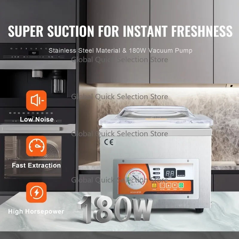 SucceBuy DZ-260A Chamber Vacuum Sealer with 15.7