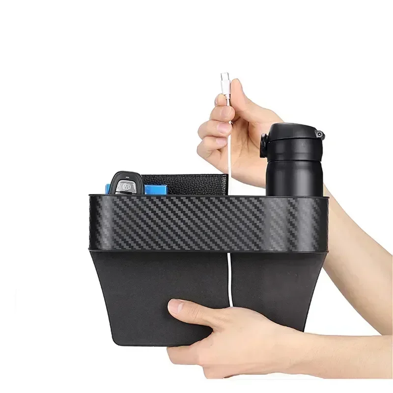 Car Seat Gap Storage Box, Multi-functional Car Seat Storage Box, Can Store Mobile Phones, Keys, and Car Utility Accessories