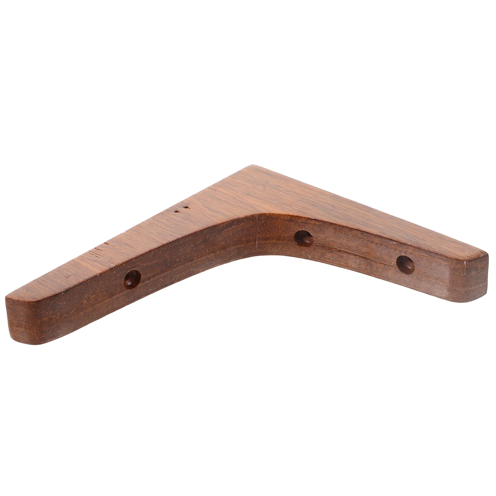 

Heavy Duty Bamboo Wood Floating Corner Support L Wall Mount Supports Storage Shelves Workbench Brackets Wood Support Holder