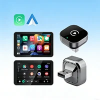 Adaptador Inalámbrico CarPlay 2026 Mejorado - Conexión Rápida y Estable, Adaptador Mini Plug & Play para iPhone y Android