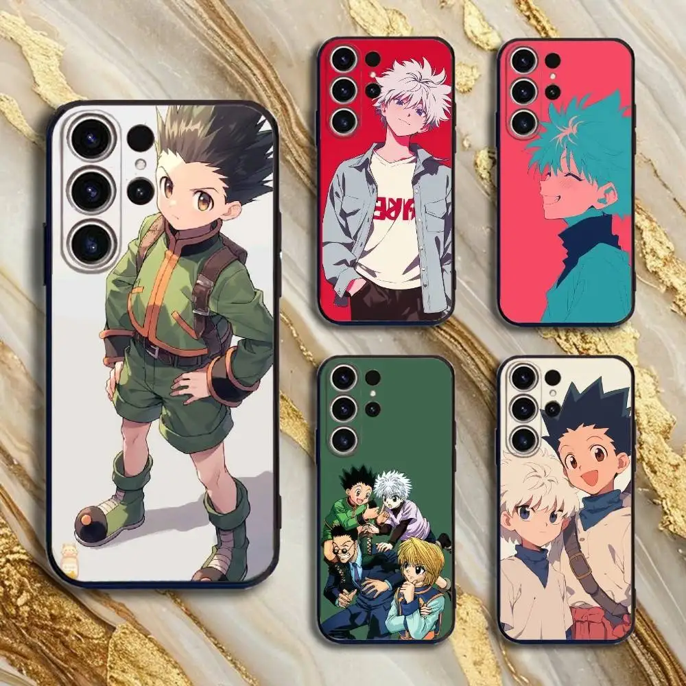 

Mobile Hunter X Phone Case For SamsungS25,24,21,22,23,30,Ultra,20,Plus,Fe,Lite,Note,10,9,5G Black Cover