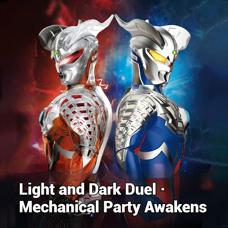 

JAKI трансформируемые роботы, строительные блоки, игрушки, модель меха, игрушечные украшения, подарок на день рождения мальчика, украшение дома, игрушки «сделай сам»