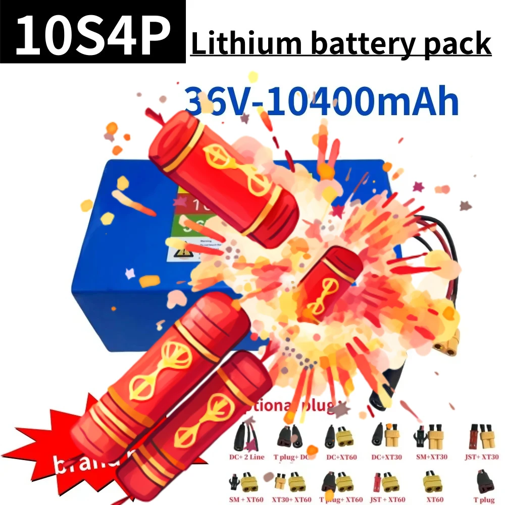 

10S4P 18650 battery pack 36V 10400mAh Electric Scooter Lithium Battery 36V 10.4Ah Electric Scooter Electric Scooter Battery