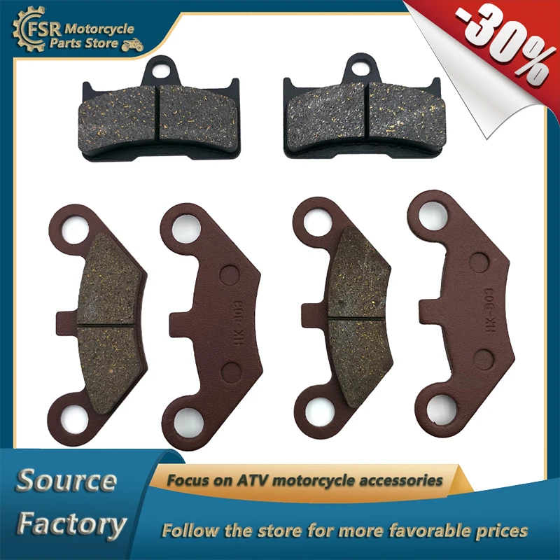 

1 Set FRONT & REAR BRAKE PAD Fits CFMoto CF400 CF500 CF600 CF625 CF800 X5 X6 X8 CForce 400/450 GOES500 9010-0808A0 9010-0805A0