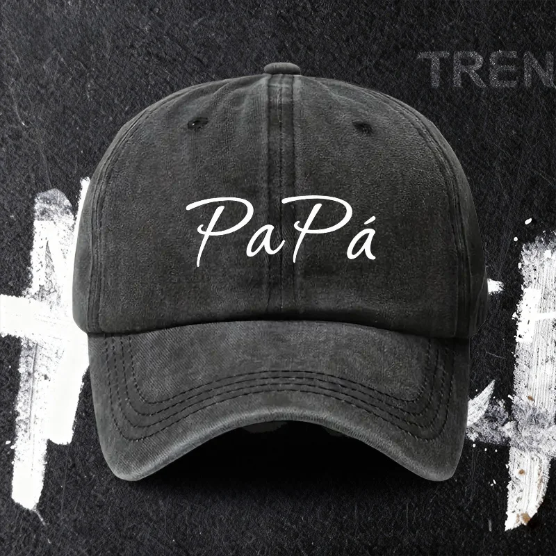 1pc, Adjustable Baseball Cap with 'Dad' Design, Lightweight Printed Craft Women'S Hat, 'Dad'S Trendy Hat' Men'S Trendy Hat, Idea
