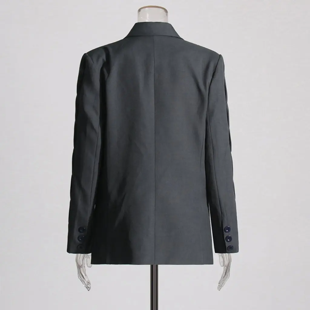 

Elegant British-Style Slim-Fit Blazer V-Neck Pleated Silhouette High-End Summer New Women's Fashion Suit