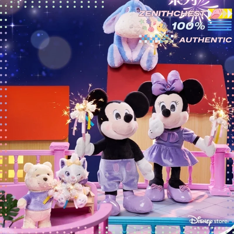 Плюшевая кукла Disney из серии Star Dream Firework: Микки, Минни, Винни Пух, Ииор, кошка Мари. Коллекционный подарок.