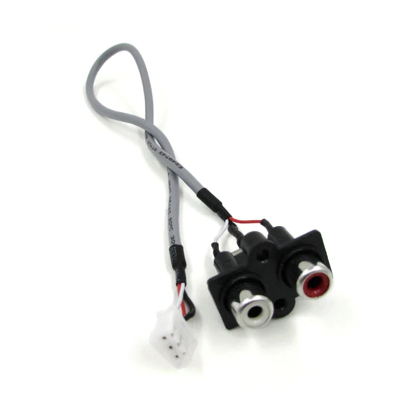 3PIN 2-to-XH2.54mm Audio Signal Cable 30cm Extended Sound Interface For Amplifier Panel - Audio Input Socket
