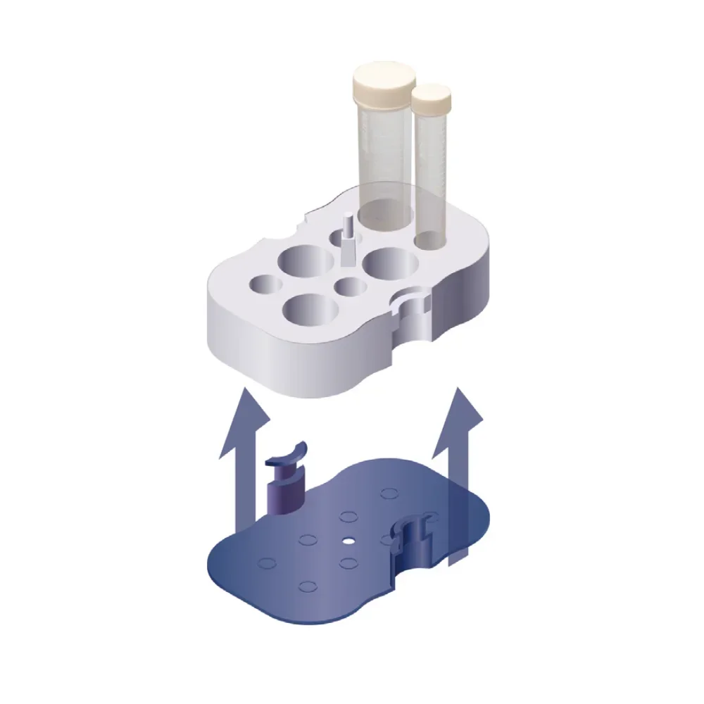 

Watson 1541-809 15ml/50ml Laboratory Floating Centrifuge Tube Rack, 8-well Centrifuge Tube Holder