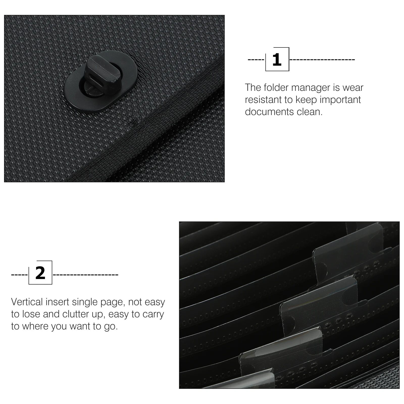 

Stylish Document Folder Organizer Office Home School Expandable File Holder for Teachers Students Engineers for Business