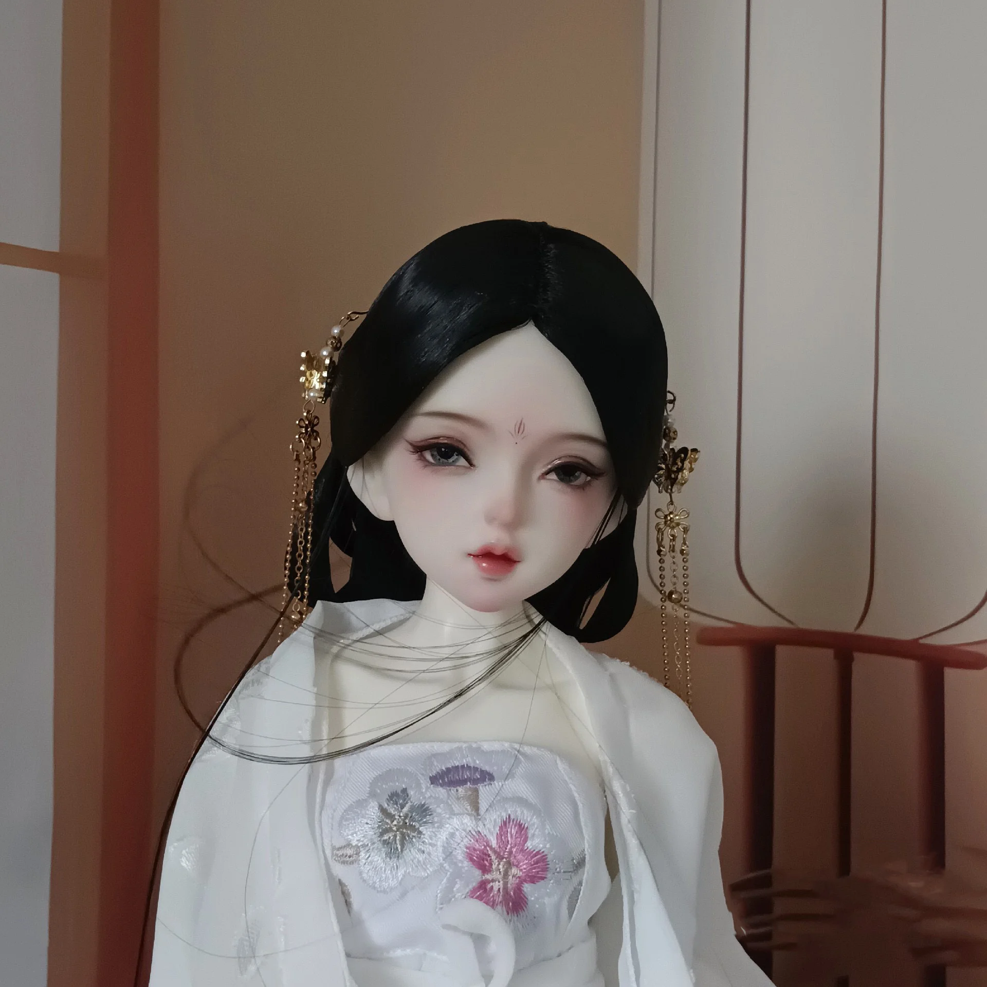 1/6 1/4 1/3 Ancient Costume BJD Wig Hanfu Fairy Long Hair Retro Wigs For BJD/SD YOSD MSD SD13 Girl SSDF Doll Accessories C2510