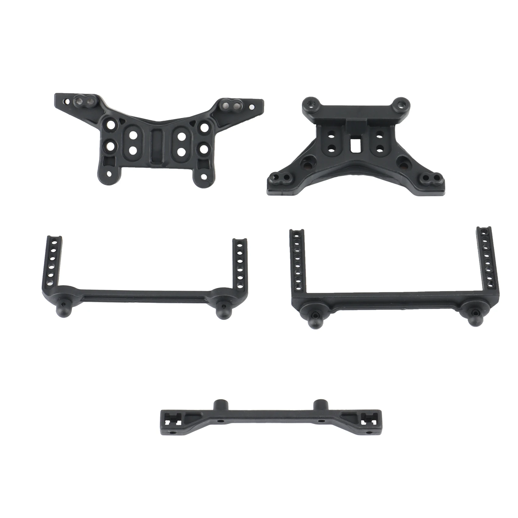 【CYBER MONDAY】Front & Rear Shock Towers Body Posts Set for HBX 16889 16889A 16890 16890A 1601 1602 RC Car Parts Accessories