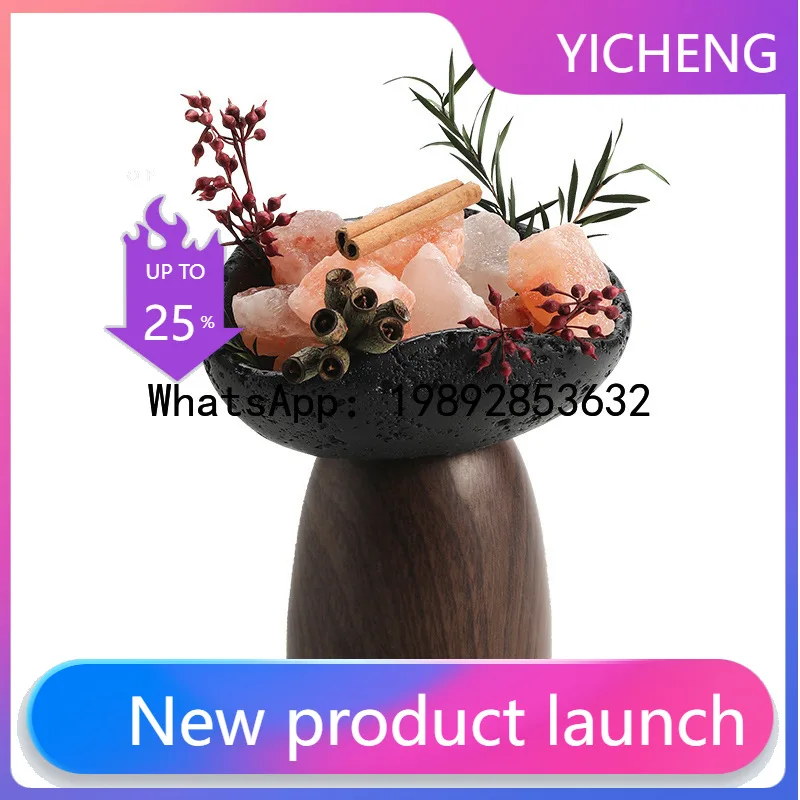 

LZ Valentine's Day Gift Fireless Aromatherapy Premium Gift Box Essential Oil Natural Crystal Stone Ornament