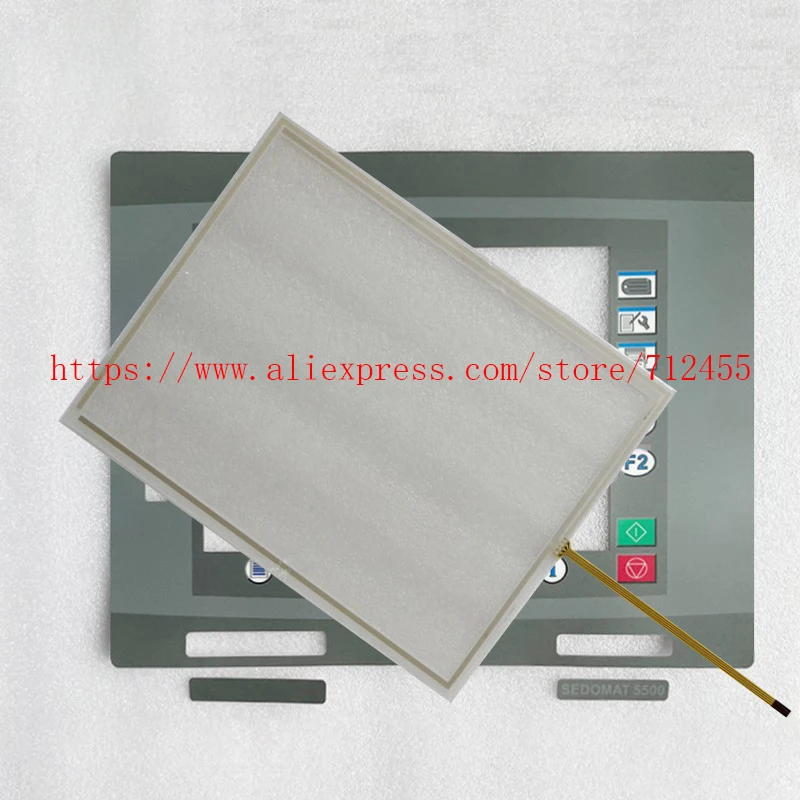 Touch Screen Glass Panel Digitizer for A9021007 SEDOMAT 5500  Touchscreen Panel with Protective Film