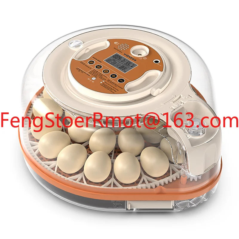 Newly upgraded 26 Pro voice dual power egg incubator bird incubator