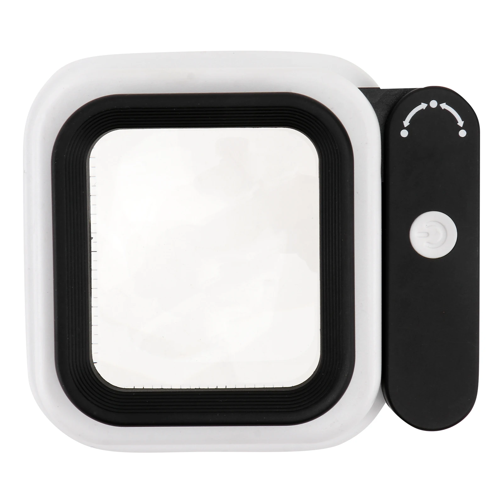 10x 15x 20x lupa de leitura portátil para estudantes idosos lente multiuso de baixa visão com escala portátil