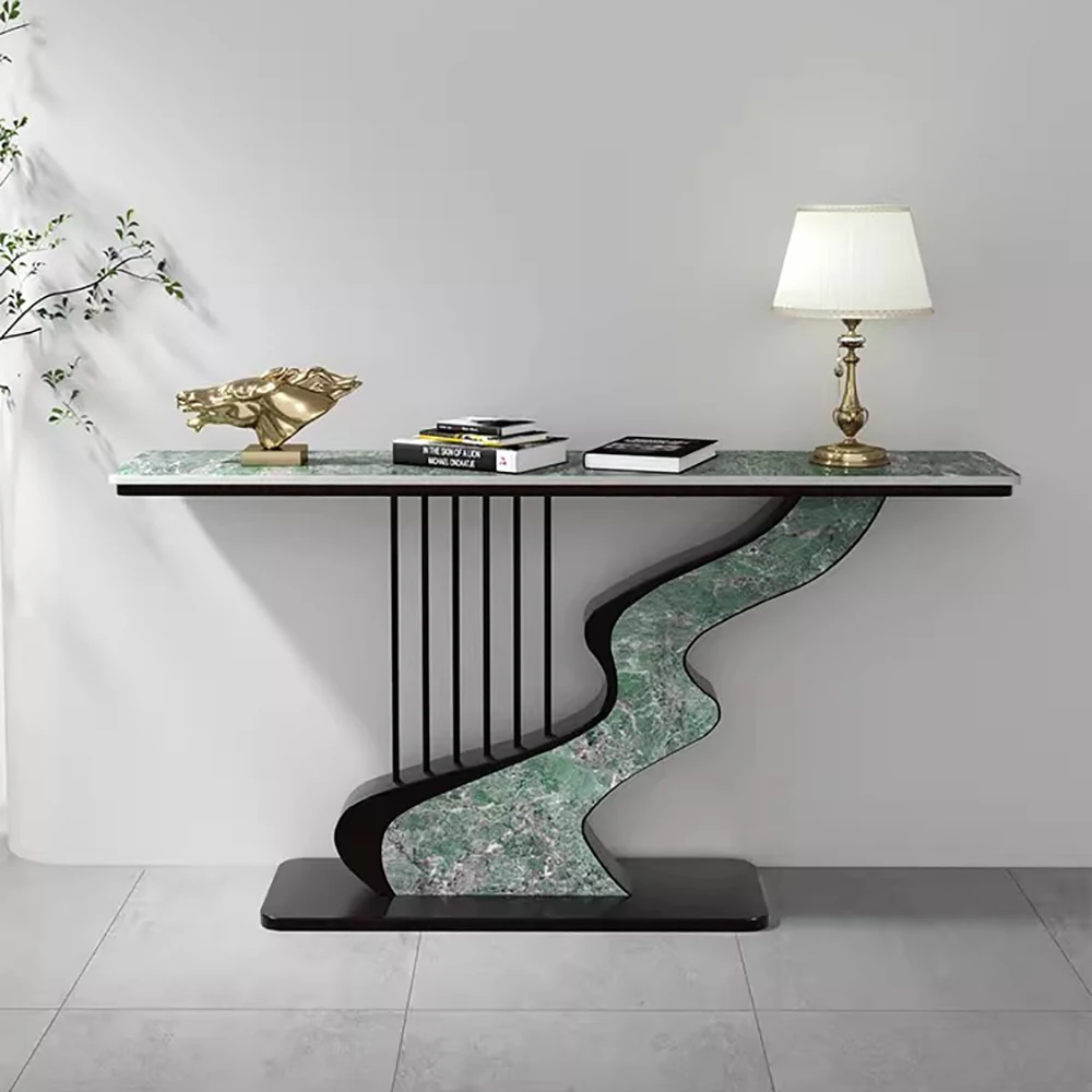 

Simple Nordic Corner Table Modern Luxury Elegant Delicacy Entryways Table Fashion Unique Tavolo Salotto Hallway Table Furniture