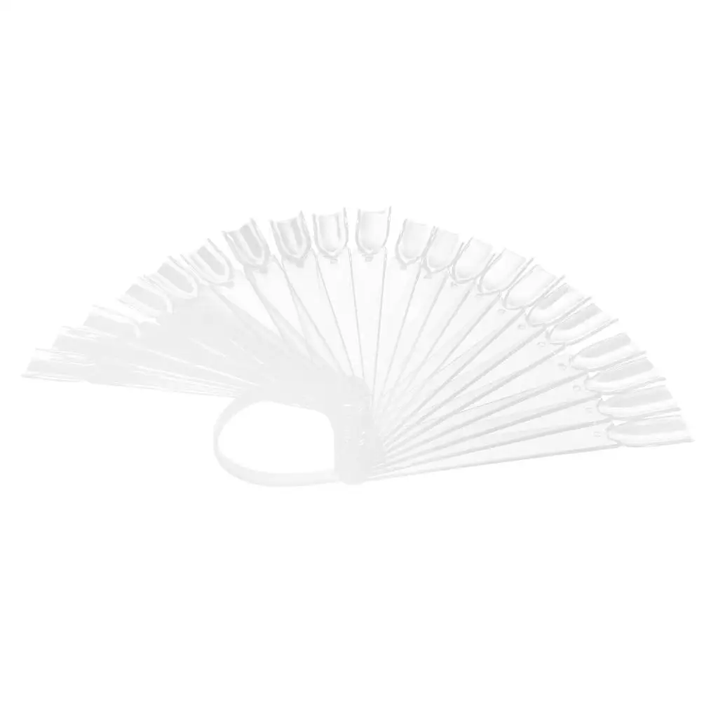 2-6 stuks 24 stuks Pro Nails Tips Nagellak Kleur Valse Nagel Display Grafiek