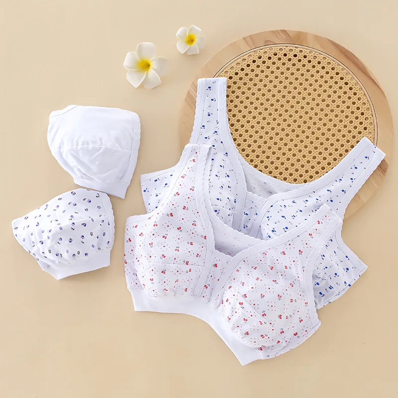 Senior Women Plus Size Bra Vest Loose Thin 100% Cotton Undergarment Oversized Comfortable Wireless Brassiere for Elderly Ladies