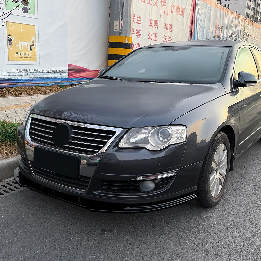 

Для Volkswagen Magotan Passat B6 Standard 2005-2010: Защитная накладка, обвес, передний бампер, сплиттер, нижний диффузор