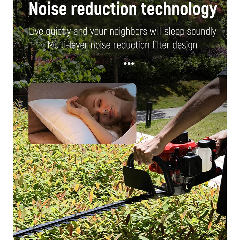 2-Stroke Petrol Hedge Trimmer Outdoor Power Shears Garden Tree Pruner Tea Tree Pruning Irrigation Cutter for Garden Care