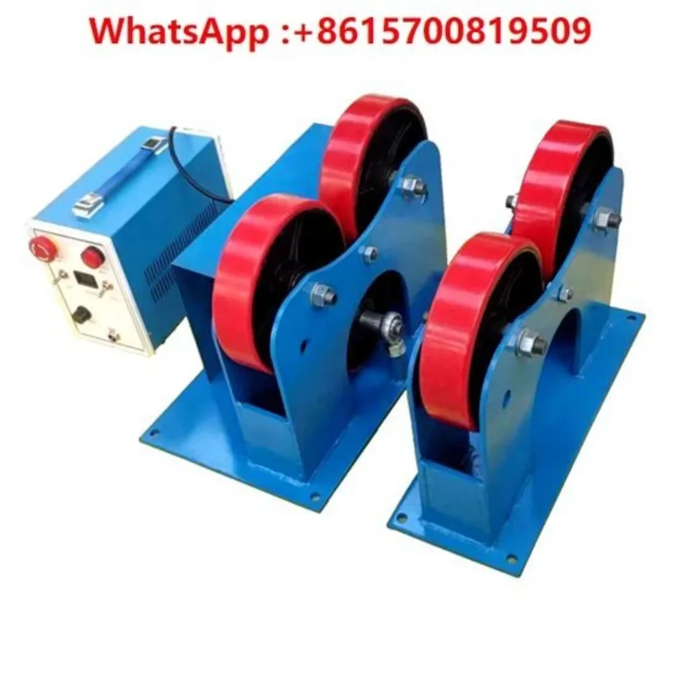 Roller frame adjustable control positioner pipe cylinder flange pipe cutting and welding equipment