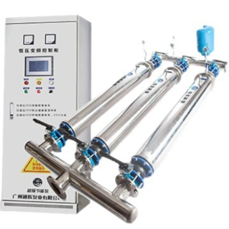 In the vertical pipe, silent water high-rise community secondary water supply pressurized renovation pipeline wisdom