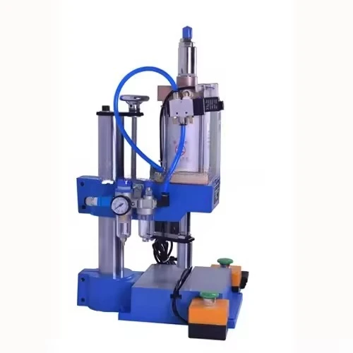 Adjustable 200Kg Force 110/220V Metal Pneumatic Single Column Punching Machine Computerized Control Multifunctional Features for