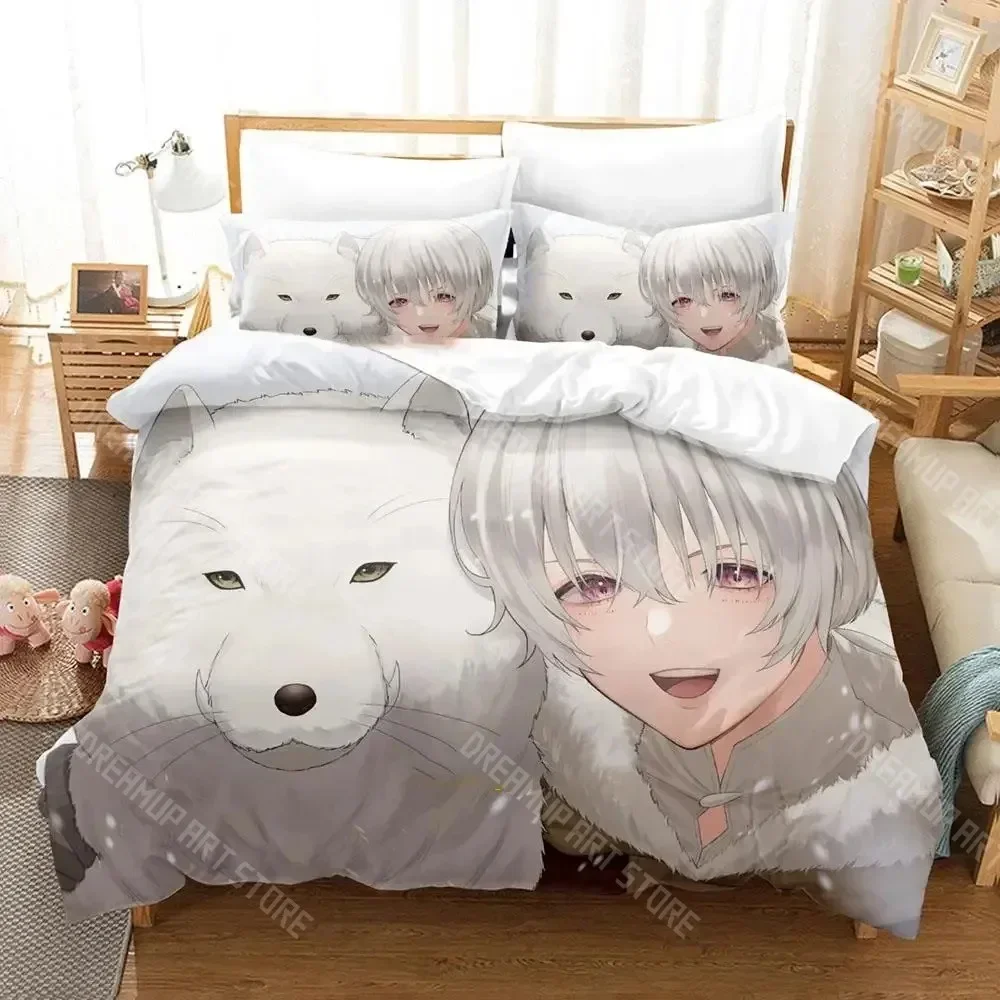 

3D Print To Your Eternity Bedding Set Boys Girls Twin Queen Size Duvet Cover Pillowcase Bed Kids Adult Fashion Home